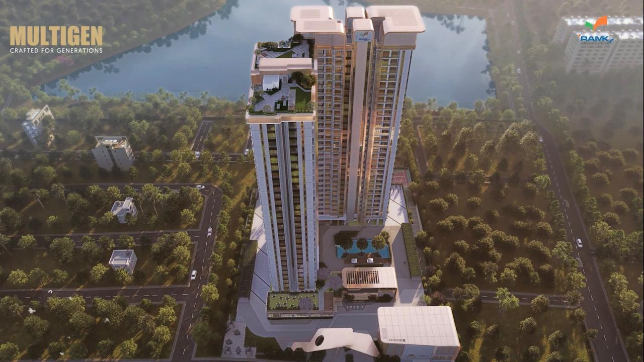 Codename Club Class aerial view beside Thirumenahalli Lake