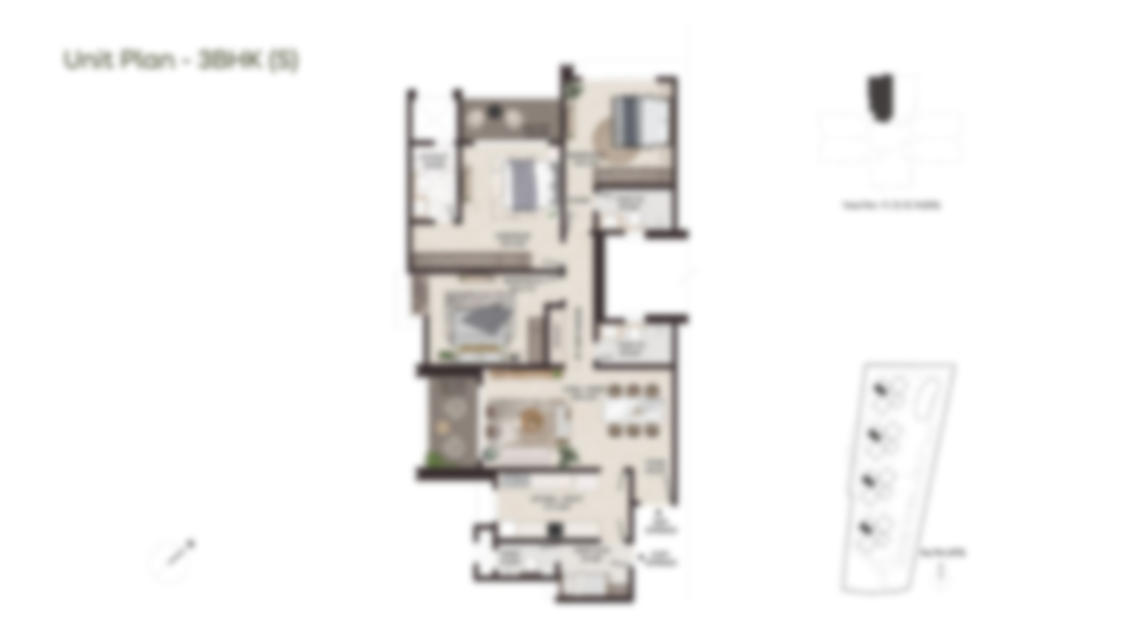 3 BHK Floor Plan